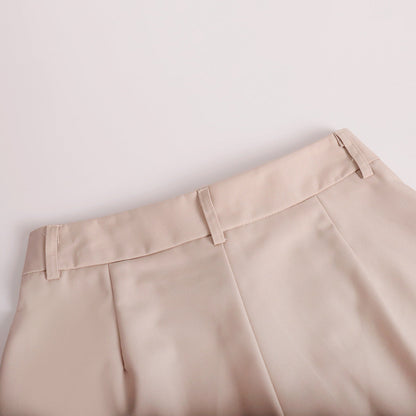 Casual Loose Stright Leg Suit Shorts