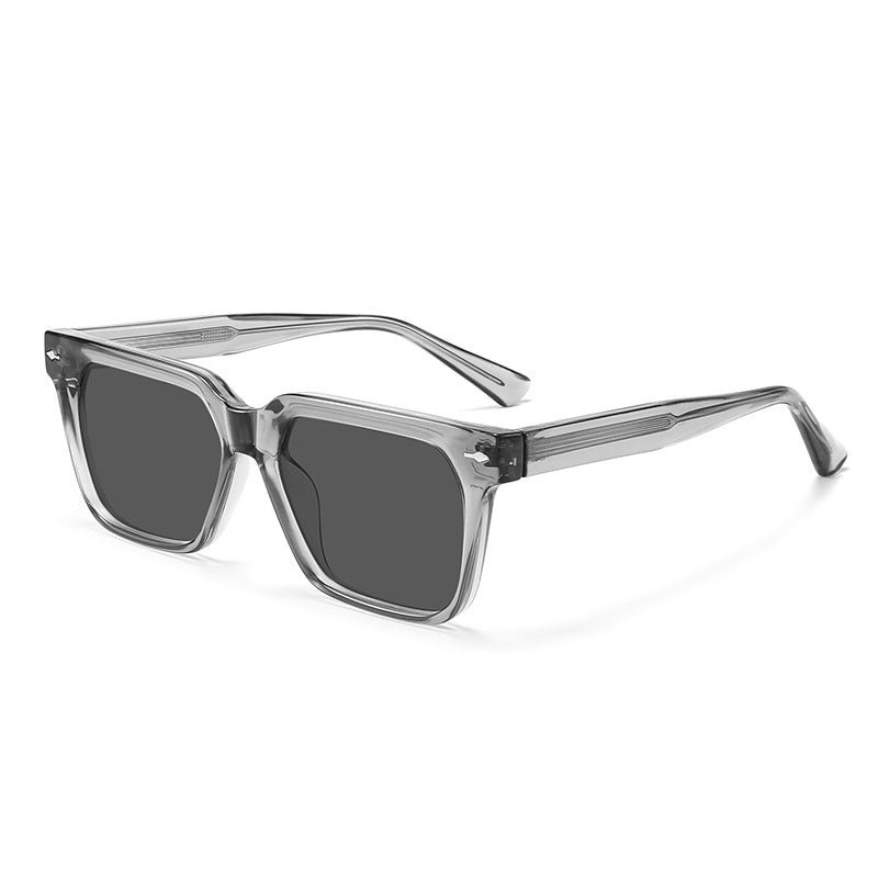 Square Large Frame Polarized Sunglasses