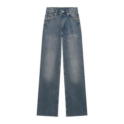 Vintage High Waist Wide Leg Jeans