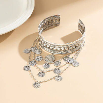 Vintage Tassel Adjustable Arm Cuff