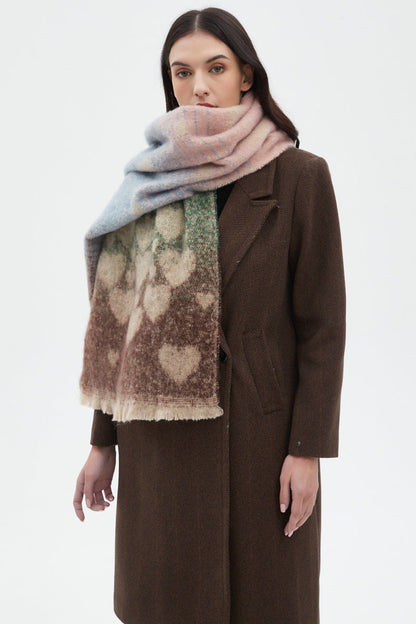 Love Print Vintage Scarves