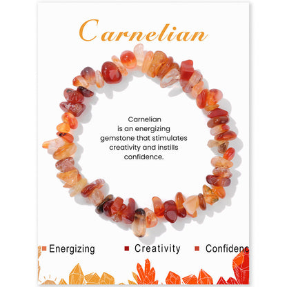 Vintage Irregular Stone Beaded Bracelet