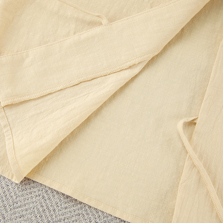 Flounce String Tie Homewear Sets