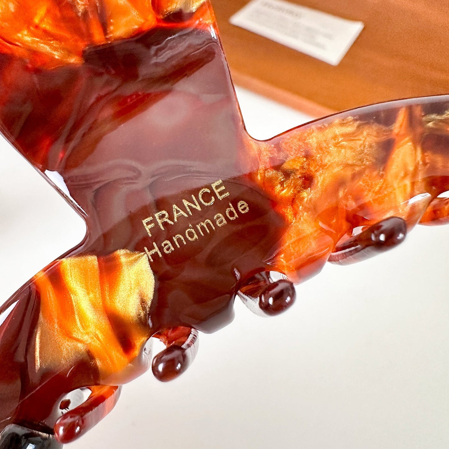 Minimalist Large Acetate Shark Hair Claw