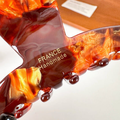 Minimalist Large Acetate Shark Hair Claw