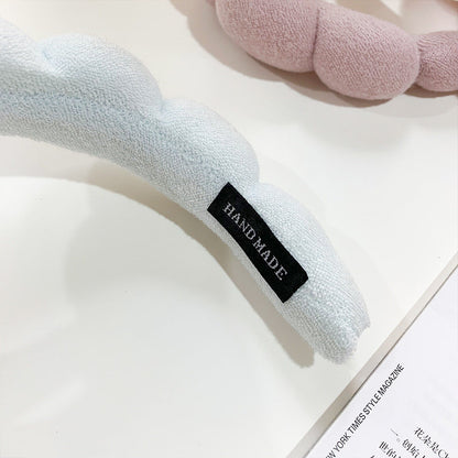 Towel Velvet Cloud Twist Hairband