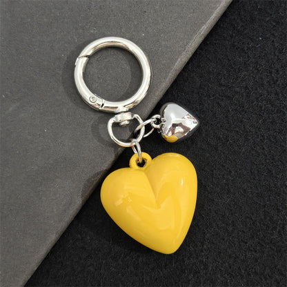 Simple Candy Color Love Bag Charms