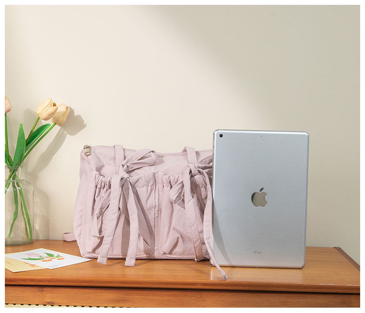 Bow Knot Sweet Casual Simple Shoulder Bag