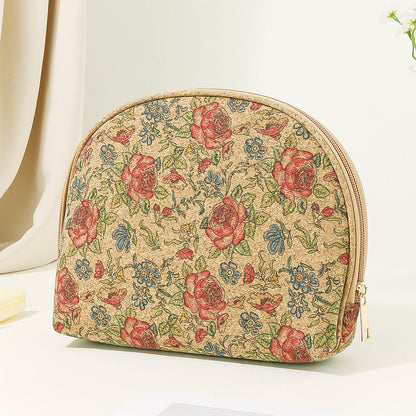 Bohemian Large Half-Moon Cosmetic Bag