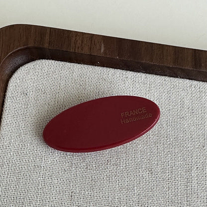 Cute Letter Print Mini Hair Clips