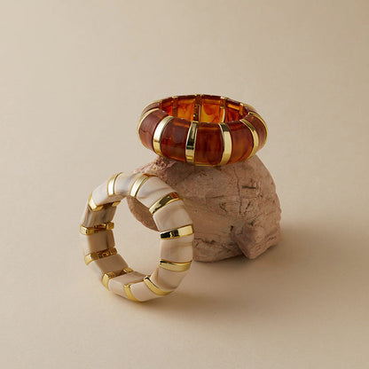 Vintage Acrylic Splicing String Bracelets