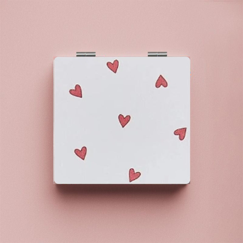 Love Bow Foldable Mini Makeup Mirror