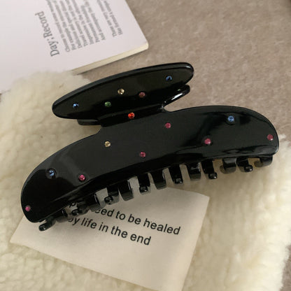 Colourful Rhinestone Simple Grab Clip