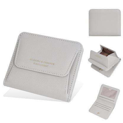 Mini Solid Color Card Cases Wallets