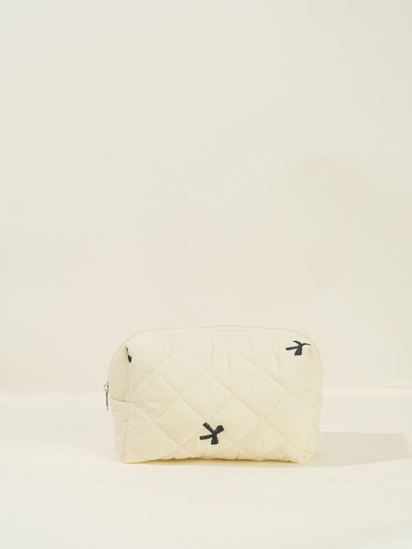 Bows Print Large Capacity Make Up Bag