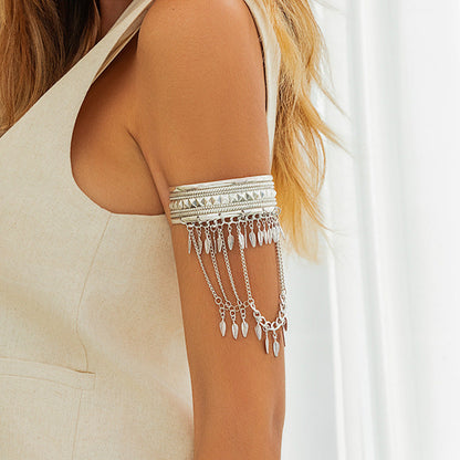 Vintage Tassel Adjustable Arm Cuff