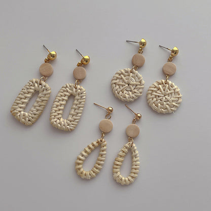 Vintage Geometrical Vacation Drop Earrings