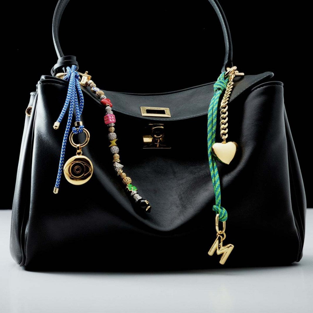 Letter Rope Braided Keychain Bag Charms