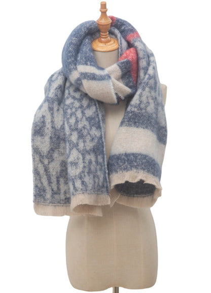 Vintage Leopard Print Scarves