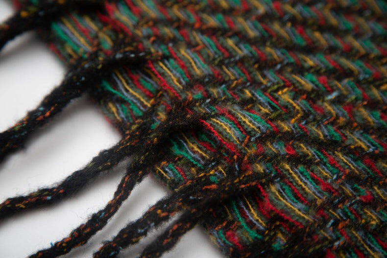 Vintage Tassle Simple Scarves