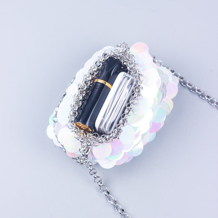 Glitter Sequin Bag Handmade Shoulder Bag