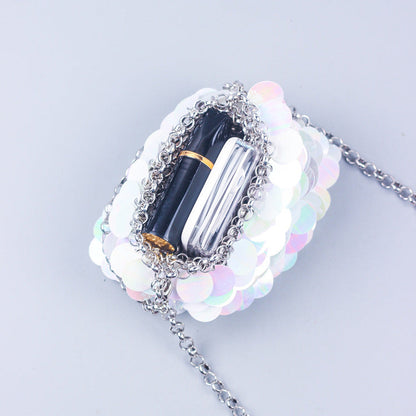 Glitter Sequin Bag Handmade Shoulder Bag