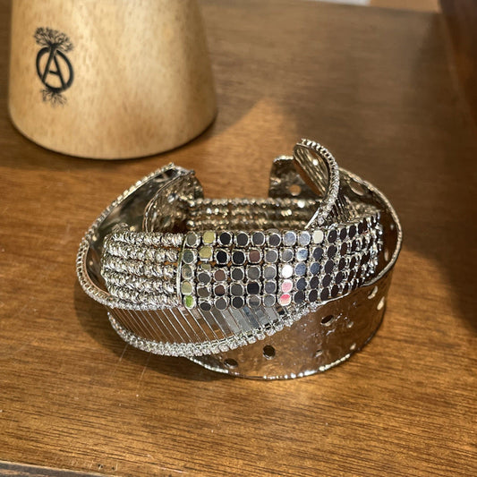 Simple Beads Open Layered Bracelets