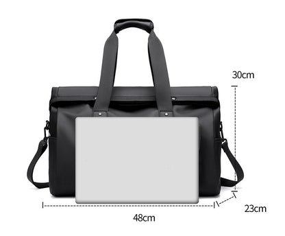 Fashion Travel Men Simple Portable Luggage Duffle Bag