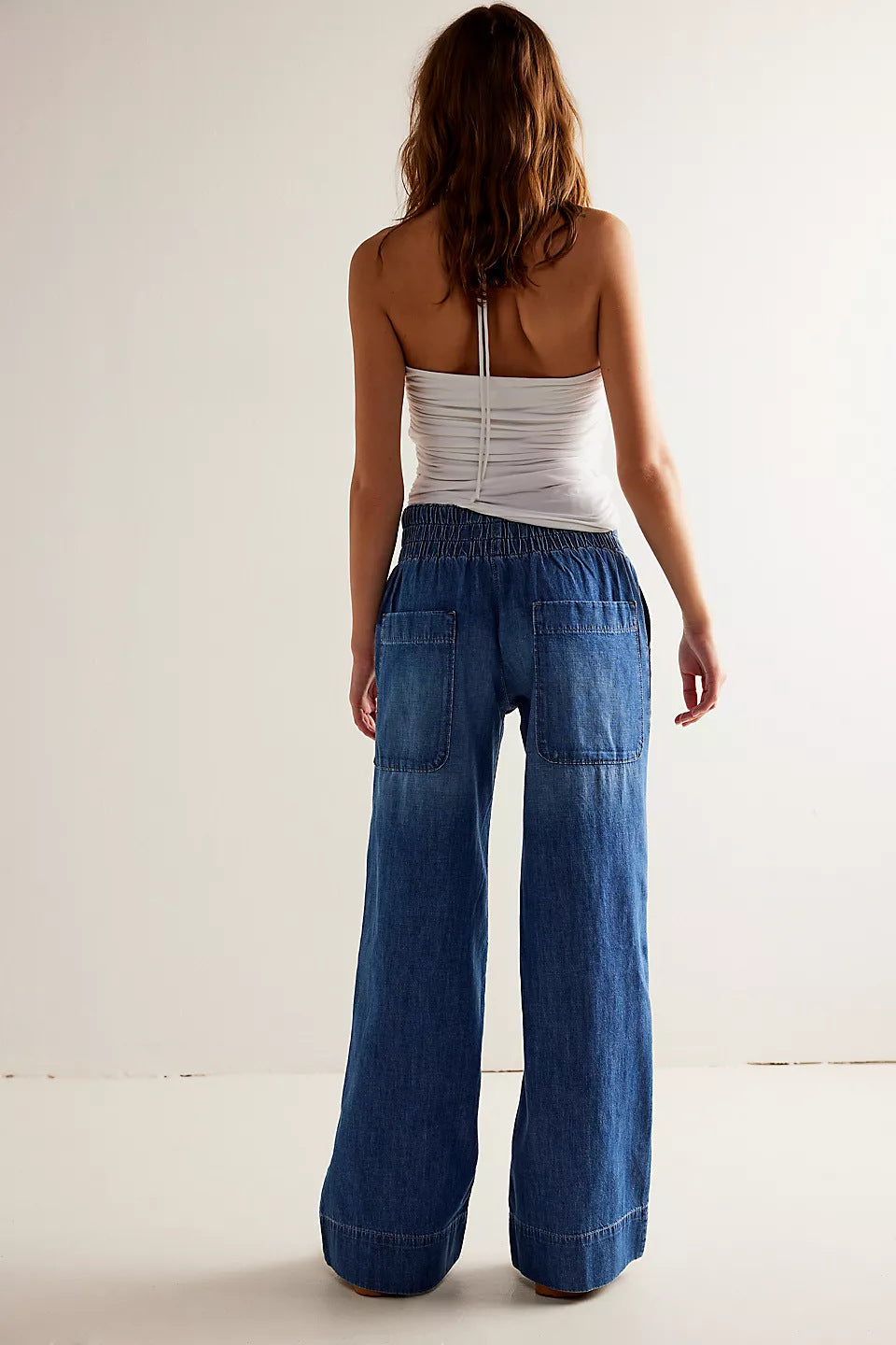 Casual Low-Waist Loose Jeans