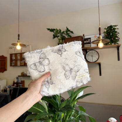 Lace Butterfly Large Capacity Make Up Bag