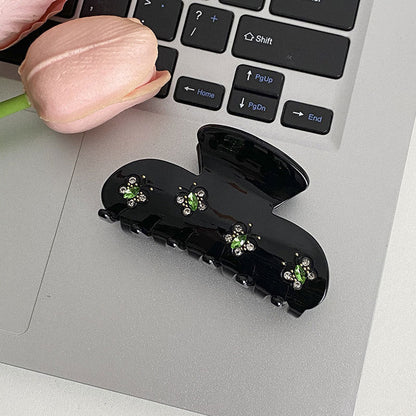 Butterfly Rhinestone Sweet Large Hair Claws