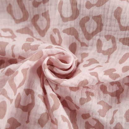 Leopard Print Flounce Homewear Sets