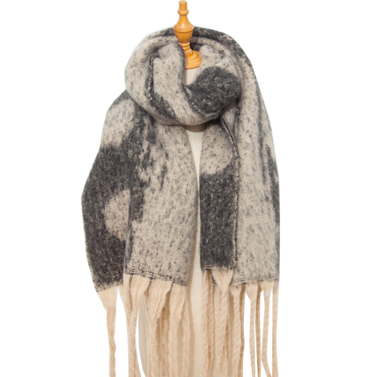 Patchework Color Point Scarves