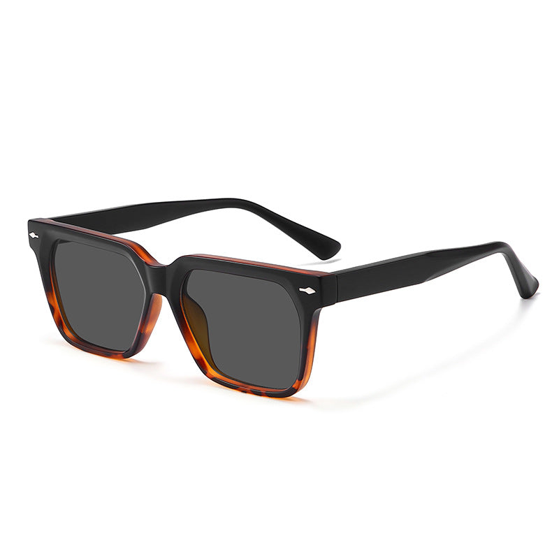 Square Large Frame Polarized Sunglasses