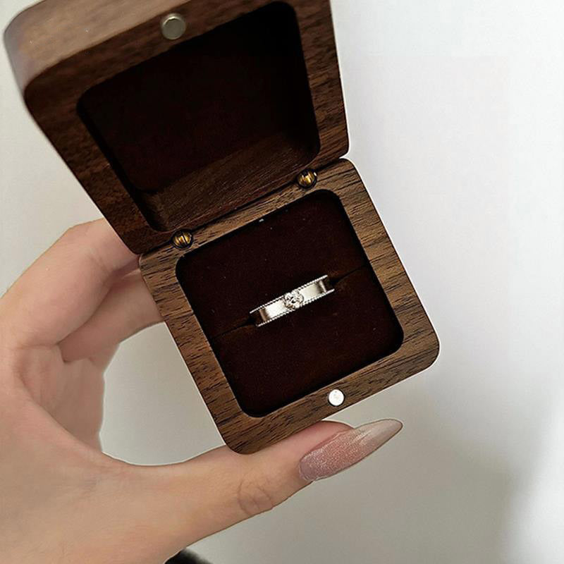 Vintage Flower Rhinestone Elegant Rings