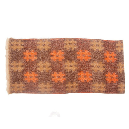 Plaid Print Contrast Color Scarves