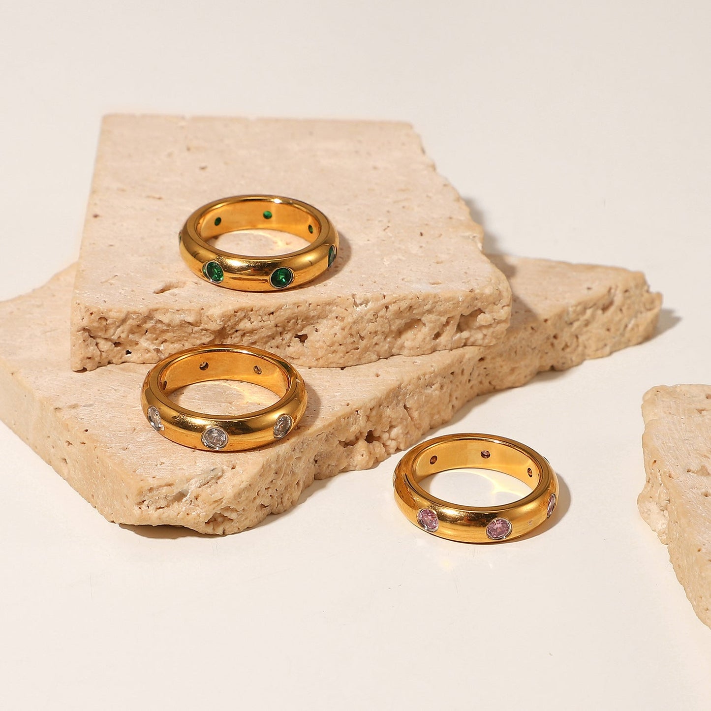 Vintage Diamond Simple Ring