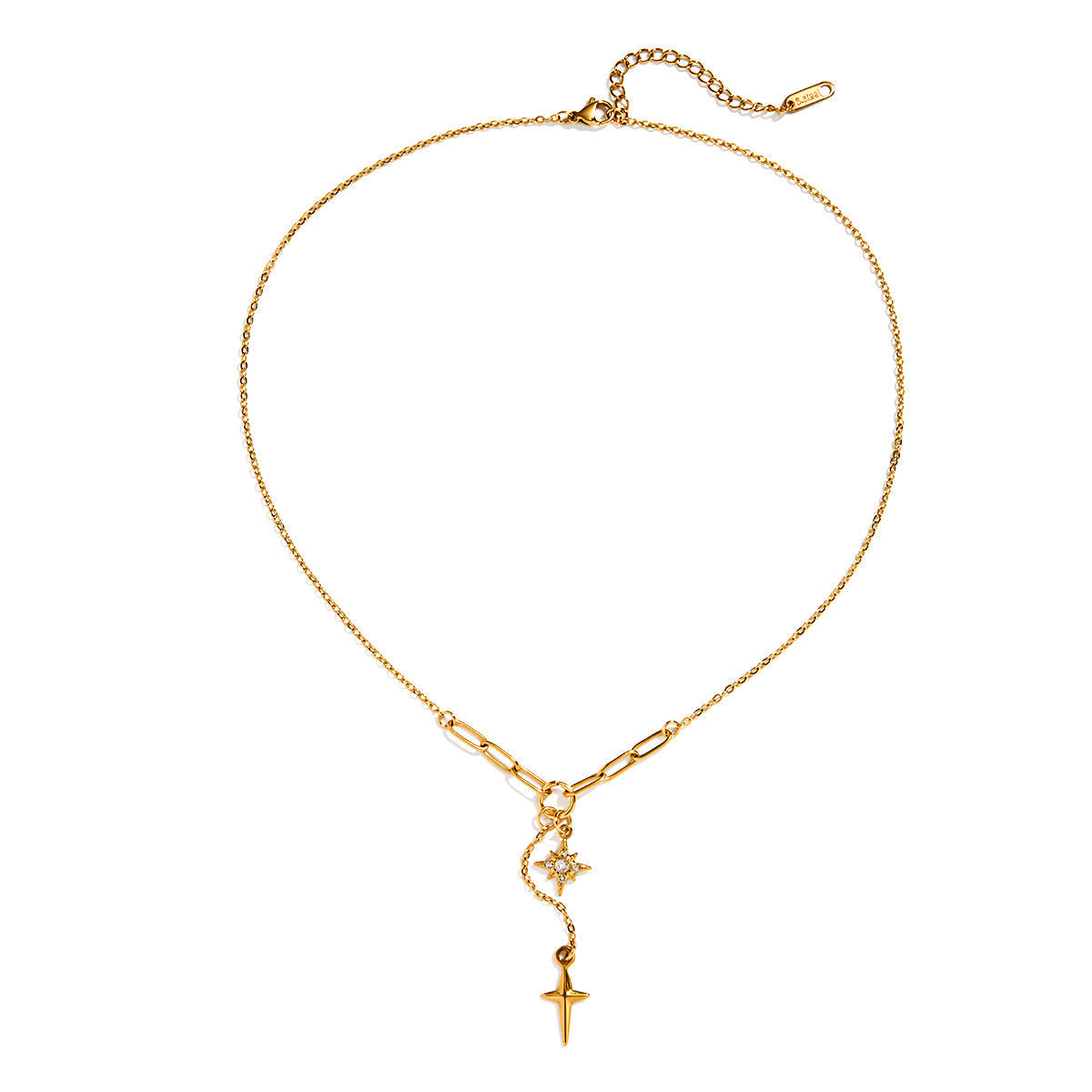 Chic Gold Plated Stainless Steel Choker Necklace