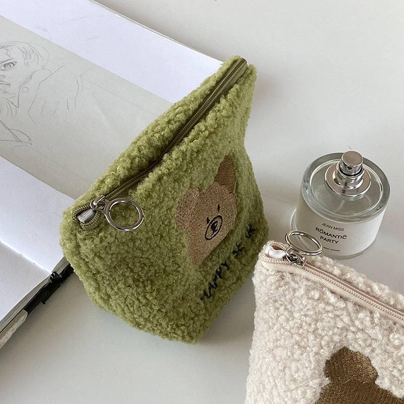 Plush Bear Cute Cosmetic Bag