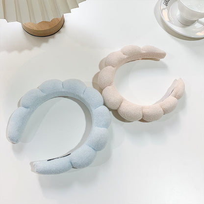 Towel Velvet Cloud Twist Hairband