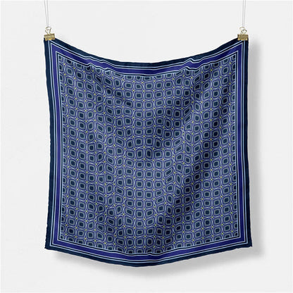 Simple Print Scarf Satin Scarf