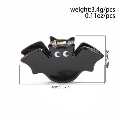 Cute Halloween Spider Ghost Mini Hair Claw