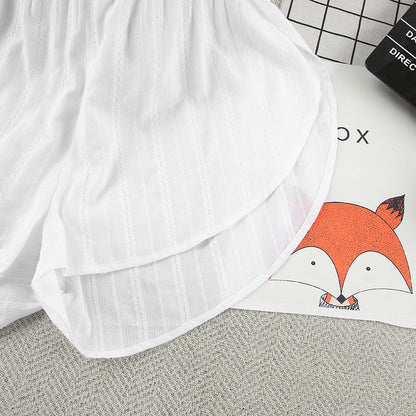 Stripe Jacquard Soft Sleepwear Sets