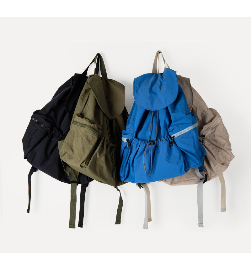 Solid Color CNylon Backpack