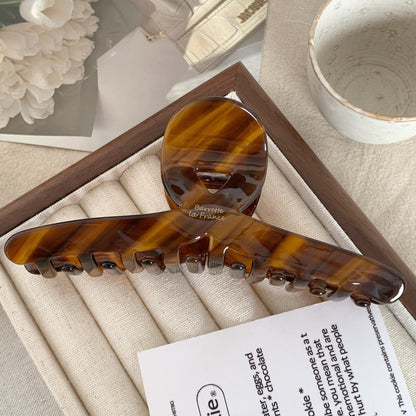 Simple Letter Multicolor Claw Clip