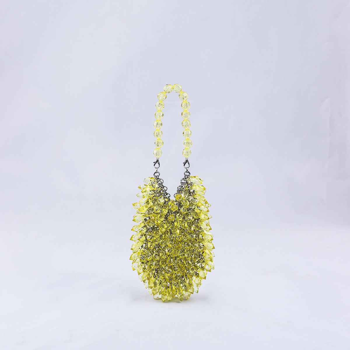 Teardrop Crystal Hollow Handmade Handbag
