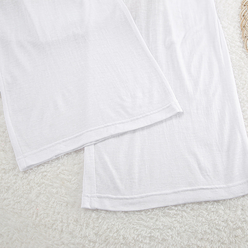 Soft Knit Loose Casual Sleepwear Sets