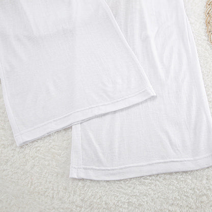 Soft Knit Loose Casual Sleepwear Sets