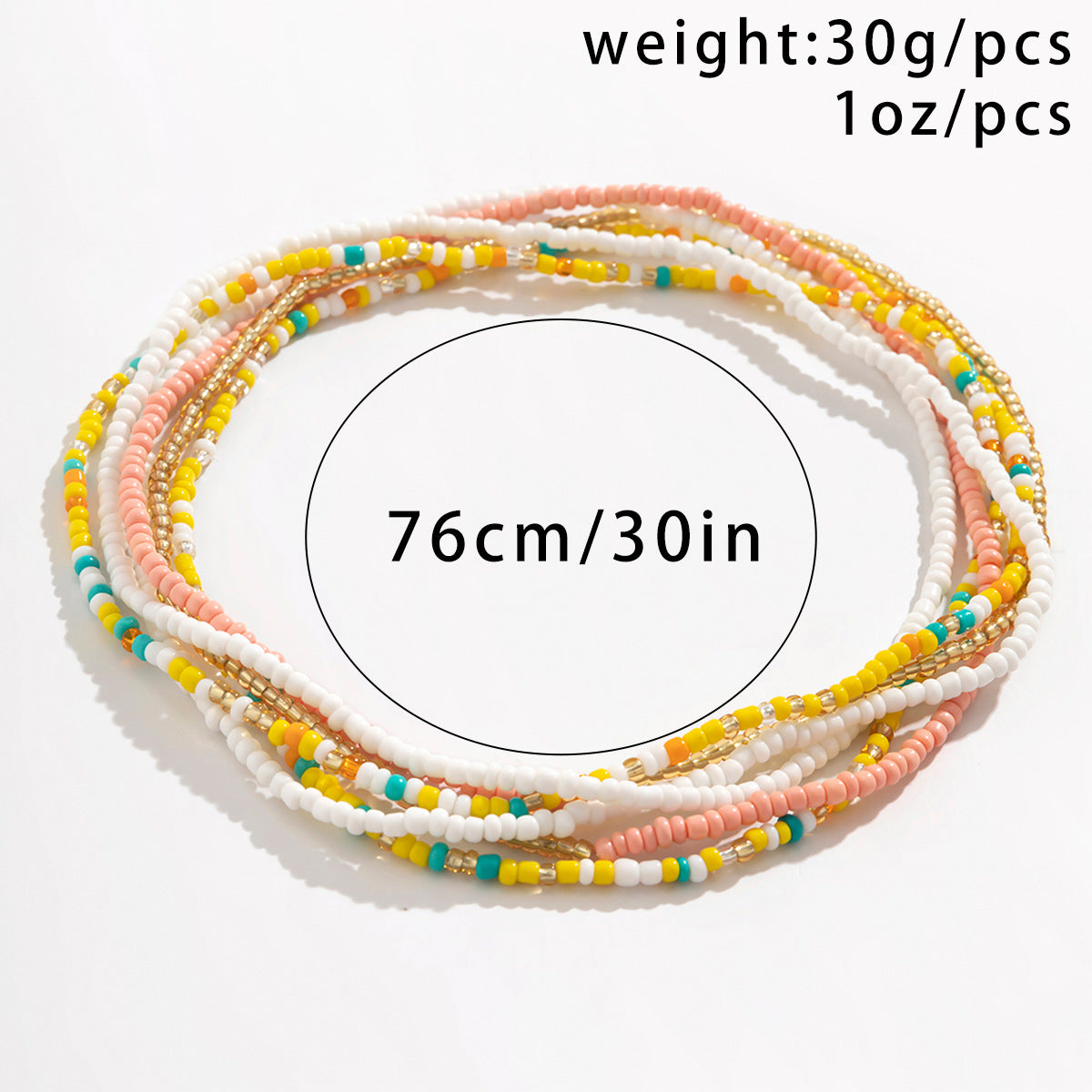 Bead Sexy Layered Waist Chain
