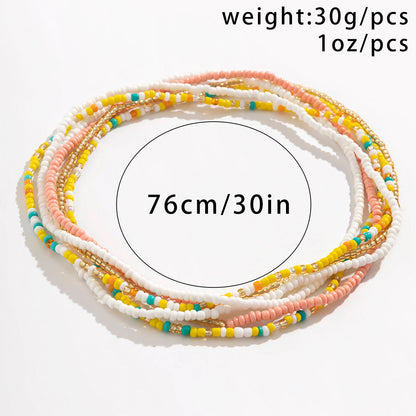Bead Sexy Layered Waist Chain